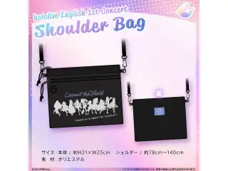 『hololive English 1st Concert -Connect the World-』 ライブグッズ 受注販売 Shoulder Bagの公式画像
