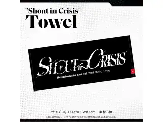 『Hoshimachi Suisei 2nd Solo Live "Shout in Crisis"』 ライブグッズ 先行発送 Towelの公式画像