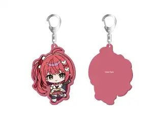 【ミニミニコレクション】ラバーキーホルダー 心白てとの公式画像