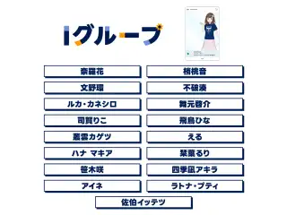 【にじフェス2025】SNS風ランダムクリアカード Iグループの公式画像