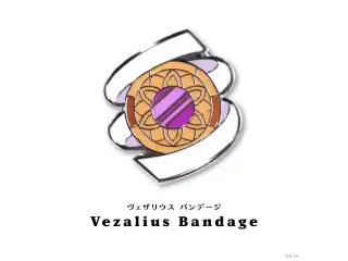 【NIJISANJI EN PIN BADGE COLLECTION Vol.1】モチーフピンバッジ ヴェザリウス バンデージの公式画像