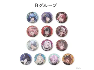 【にじさんじ妖怪万化】ランダム和紙風箔押し缶バッジ Bグループの公式画像