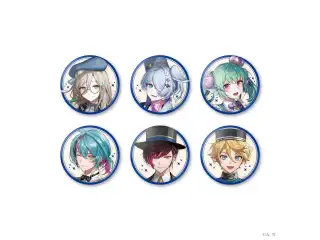 【HOTEL NIJISANJI EN】缶バッジ ユウ Q ウィルソンの公式画像