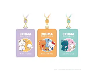 【3SKM×サンリオキャラクターズ】パスケース ヤミー×ハローキティの公式画像