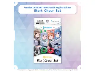 hololive OFFICIAL CARD GAME English Edition Start Cheer Setの公式画像