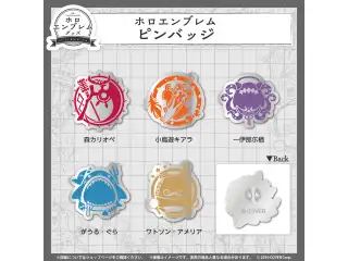 ホロライブEnglish ホロエンブレム ピンバッジ Myth ピンバッジ 一伊那尓栖の公式画像