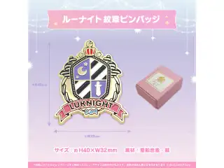 姫森ルーナ 活動2周年記念 ルーナイト紋章ピンバッジ