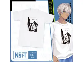 にじさんじライバーモデルTシャツ【第9弾】 イブラヒム モデル L