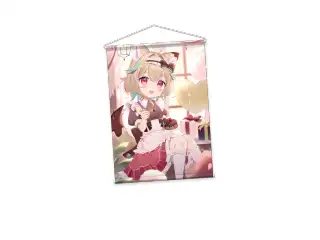 甘狼このみ1周年記念タペストリーの公式画像