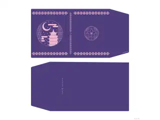 【いずれ菖蒲か杜若 Half Anniversary】ブックカバー 梢桃音