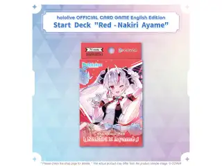 hololive OFFICIAL CARD GAME English Edition Start Deck "Red - Nakiri Ayame"の公式画像