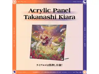 【受注販売】Takanashi Kiara / Ninomae Ina’nis 1st Concert "Drawn to Dawn" ライブグッズ Acrylic Panel Takanashi Kiaraの公式画像