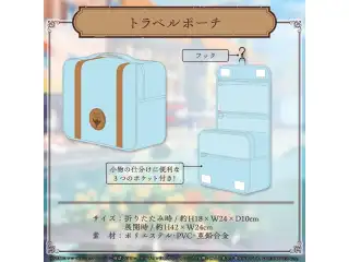 不知火フレア 誕生日記念2023 トラベルポーチの公式画像