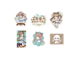 あおぎり高校 栗駒こまる 1st イベント 「こまる 淫 わんだーらんど」グッズ トレーディングステッカーの公式画像