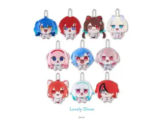【にじさんじ 8th with cake！】にじまるっと ぬいぐるみマスコット Lovely Diner 【にじさんじ 8th with cake！】にじまるっと ぬいぐるみマスコット 蝸堂みかる
