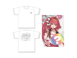 【2期生】 2周年記念　Tシャツ《選べる特典付き》 心白てとの公式画像