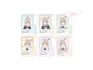 甘狼このみ 新衣装記念 チェキ風カード 全6種 コンプリートセット 2024の公式画像