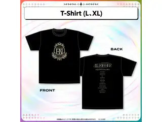 【在庫販売】hololive English 3rd Concert -All for One- ライブグッズ T-Shirt XLの公式画像
