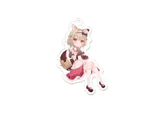 甘狼このみ1周年記念アクキーの公式画像