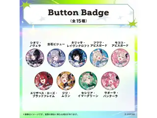 【2次販売】hololive English 4th Concert -Serendipity- ライブグッズ Button Badge Elizabeth Rose Bloodflame