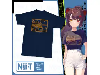 にじさんじライバーモデルTシャツ【第4弾】 戌亥とこ モデル M