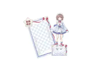 鹿乃まほろ加入記念グッズ アクリルスタンドBの公式画像