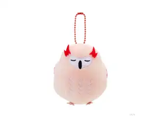 【Halloween Box】ぬいぐるみマスコット ミミズクさん 【にじりとる】の公式画像