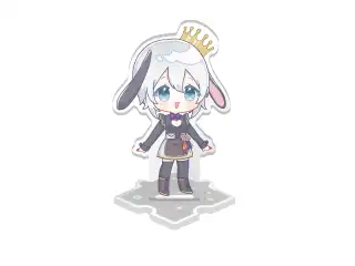 あおぎり高校 ぽぷらーと ミニアクリルスタンド 山黒音玄