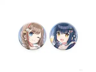 【オリジナルグッズ】やまなつ 缶バッジ 山神カルタ