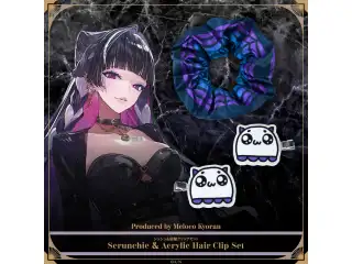 【XSOLEIL 2nd Anniversary】シュシュ＆前髪クリップセット 狂蘭 メロコ