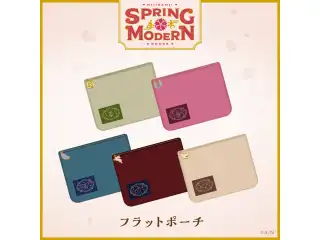 【スプリングモダン グッズ】フラットポーチ 月ノ美兎