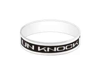 【UN KNOCK】ラバーバンド 白