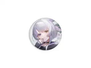 【3期生】 1周年記念　缶バッジB 幽乃うつろの公式画像