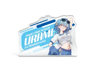 あおぎり高校 春雨麗女 3周年記念グッズ アクリルブロック