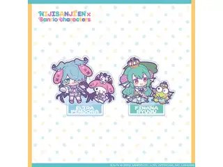 【NIJISANJI EN×Sanrio characters】アクリルスタンド LazuLight 【NIJISANJI EN×Sanrio characters】アクリルスタンド フィナーナ 竜宮×けろけろけろっぴの公式画像