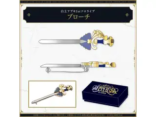 白上フブキ1stソロライブ FBKINGDOM “ANTHEM”ライブグッズ 2次販売 ブローチの公式画像