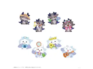 【でびるんとなつやすみ】ミニフィギュア 水でっぽう でびでび・でびるの公式画像