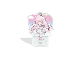 あおぎり高校 我部りえる 1st イベント 「ラブ♡リエル」グッズ うちわアクリルクリップスタンドの公式画像