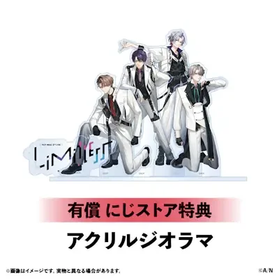 ROF-MAO 2nd LIVE - Limitless Blu-ray にじさんじオフィシャルストア有償特典 アクリルジオラマの共通画像