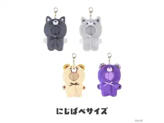 【がおがおぷれいやー】にじぱぺきぐるみ しろいオオカミ 【にじいろクローゼット】の公式画像