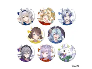 【にじフェス2025】クラスTシャツ ランダム缶バッジ B ver.