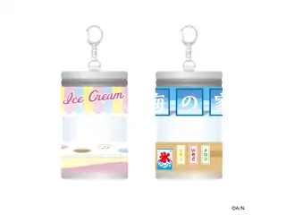 【黒夢町より、残暑お見舞い申し上げます】にじぱぺお店ポーチ【にじぱぺカスタム】 【黒夢町より、残暑お見舞い申し上げます】にじぱぺお店ポーチ アイス屋さん【にじぱぺカスタム】の公式画像