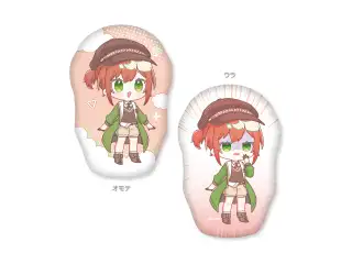 あおぎり高校 ぽぷらーと ダイカットクッション 石狩あかり