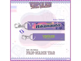 VSPO! EN Team Jacket Series - ファンネームタグ ソラリリコ