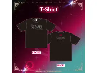 【先行発送】IRyS 1st Concert “HOPE ||: Beyond the Stars”ライブグッズ T-Shirt