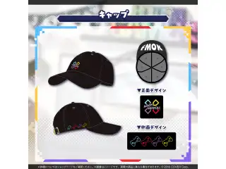 ホロライブゲーマーズ 6周年記念 キャップの公式画像