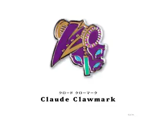 【NIJISANJI EN PIN BADGE COLLECTION Vol.1】モチーフピンバッジ クロード クローマーク