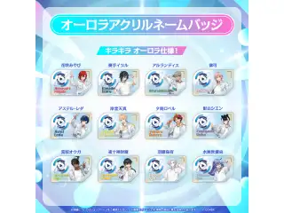 【事後通販】hololive SUPER EXPO 2026 オーロラアクリルネームバッジ ホロスターズ 岸堂天真