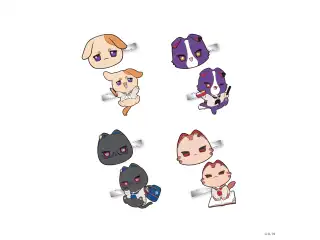 【学園ゔぉるたくしょん】ヘアクリップセット 風楽奏斗