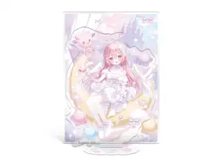 あおぎり高校 我部りえる 1st イベント 「ラブ♡リエル」グッズ 背景付アクリルスタンドの公式画像